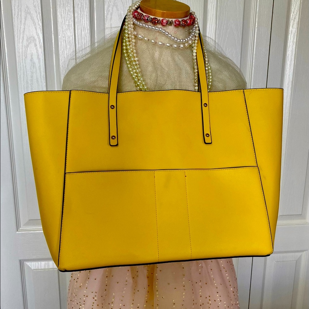 Large yellow bag
